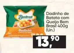 Imec Supermercados Dadinho de batata com queijo bem brasil oferta