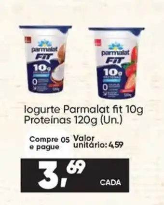 Imec Supermercados logurte parmalat fit 10g proteinas oferta