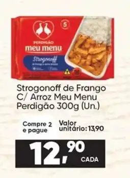 Imec Supermercados Strogonoff de Frango C/ Arroz Meu Menu oferta