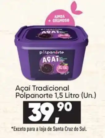 Imec Supermercados Açaí Tradicional Polpanorte oferta