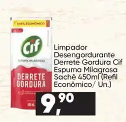 Imec Supermercados Limpador desengordurante derrete gordura cif espuma milagrosa oferta