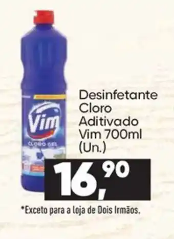 Imec Supermercados Desinfetante Cloro Aditivado Vim oferta