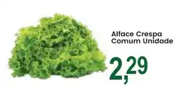 Federzoni Supermercados Alface Crespa Comum Unidade oferta