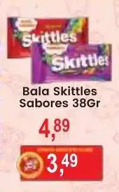 Federzoni Supermercados Bala Skittles Sabores oferta