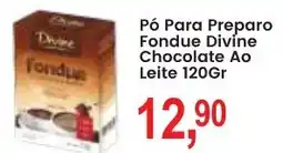 Federzoni Supermercados Pó Para Preparo Fondue Chocolate Ao Leite oferta