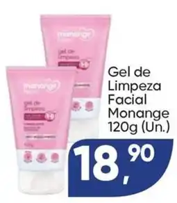 Imec Supermercados Gel de Limpeza Facial Monange oferta