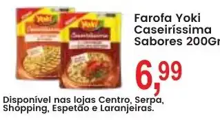 Federzoni Supermercados Farofa yoki caseirissima sabores oferta