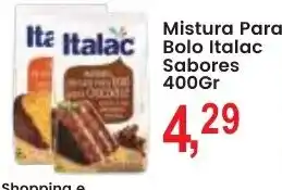 Federzoni Supermercados Mistura Para Bolo Italac Sabores oferta