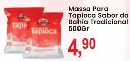 Federzoni Supermercados Massa para tapioca sabor da bahia tradicional oferta