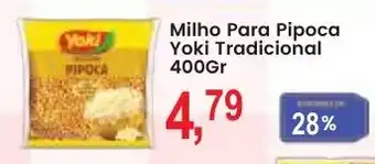 Federzoni Supermercados Milho para pipoca yoki tradicional oferta