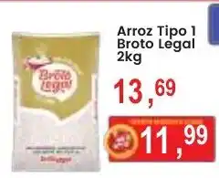 Federzoni Supermercados Arroz Tipo 1 Broto Legal oferta