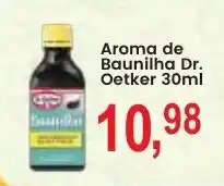 Federzoni Supermercados Aroma de Baunilha Dr. Oetker oferta