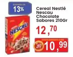 Federzoni Supermercados Cereal Nestlé Nescau Chocolate Sabores oferta