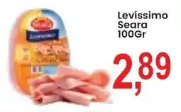 Federzoni Supermercados Levissimo seara oferta