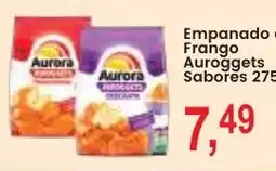 Federzoni Supermercados Empanado de Frango Auroragets Sabores oferta