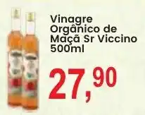 Federzoni Supermercados Vinagre Orgânico de Maçã Sr Viccino oferta