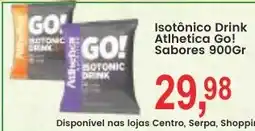 Federzoni Supermercados Isotônico drink athletica go! sabores oferta