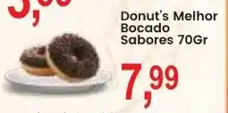 Federzoni Supermercados Donut's Melhor Bocado Sabores oferta