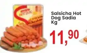 Federzoni Supermercados Salsicha Hot Dog Sadia oferta
