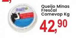 Federzoni Supermercados Queijo Minas Frescal Comevap Kg oferta