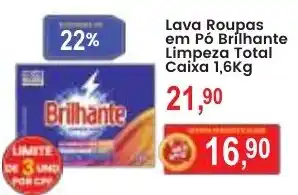 Federzoni Supermercados Lava Roupas em Pó Brilhante oferta