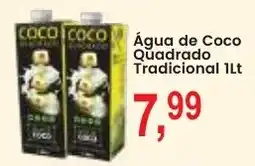 Federzoni Supermercados Água de Coco Quadrado Tradicional oferta
