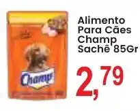 Federzoni Supermercados Alimento Para Cães Champ oferta