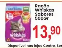 Federzoni Supermercados Ração Whiskas Sabores oferta