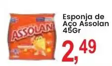 Federzoni Supermercados Esponja de Aço Assolan oferta