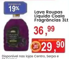 Federzoni Supermercados Lava Roupas Líquido Coala Fragrâncias oferta