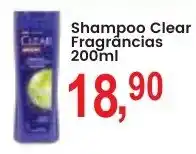 Federzoni Supermercados Shampoo Clear Fragrâncias oferta