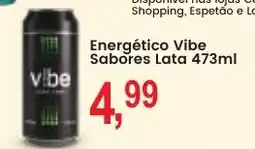 Federzoni Supermercados Energético vibe sabores lata oferta