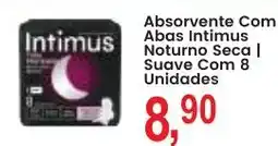 Federzoni Supermercados Absorvente com abas intimus noturno seca oferta