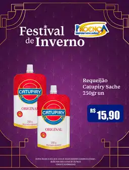 Proença Supermercados Requeijão Catupiry Sache oferta