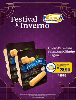Proença Supermercados Queijo Parmesão Faixa Azul Cilindro oferta