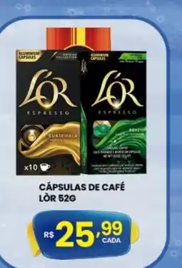 Rede Econômica de Supermercados cápsulas de café lòr oferta