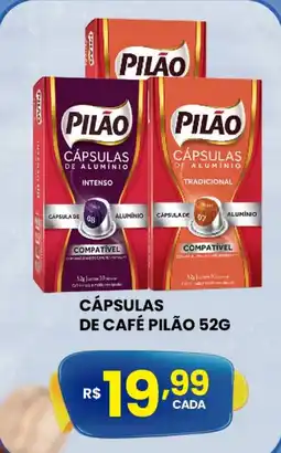 Rede Econômica de Supermercados Cápsulas de café pilão oferta