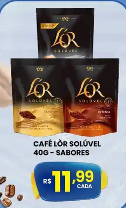 Rede Econômica de Supermercados Café lór solúvel oferta