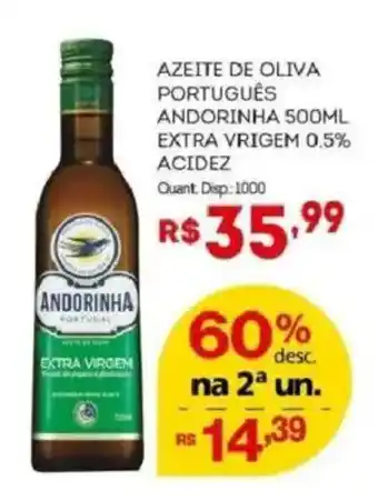 Azeite de oliva português andorinha extra virgem 0.5% acidez