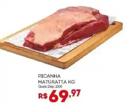 Bistek Supermercados Picanha maturatta kg oferta