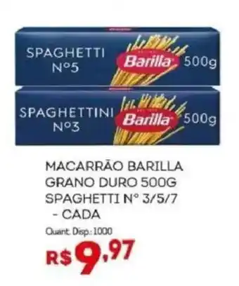 Macarrão barilla grano duro