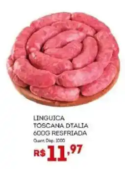 Bistek Supermercados Linguica toscana dtalia oferta