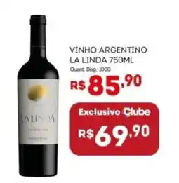 Bistek Supermercados Vinho argentino la linda oferta