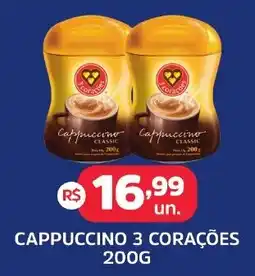 Supermercados Correia Cappuccino 3 corações oferta