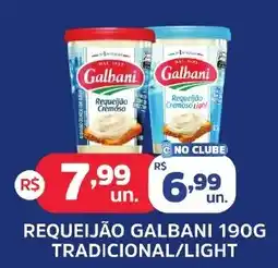 Supermercados Correia Requeijão galbani tradicional/light oferta