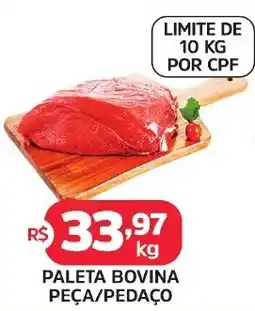 Supermercados Correia Paleta bovina peça/pedaco oferta