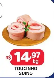 Supermercados Correia Toucinho suíno oferta