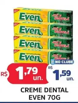 Supermercados Correia Creme dental even oferta