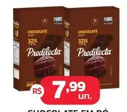 Supermercados Correia Chocolate em pó predilecta oferta