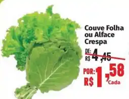 Supermercados Mateus Couve Folha ou Alface Crespa oferta
